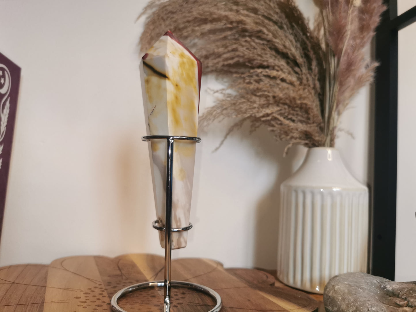 Mookaite Wand with Stand