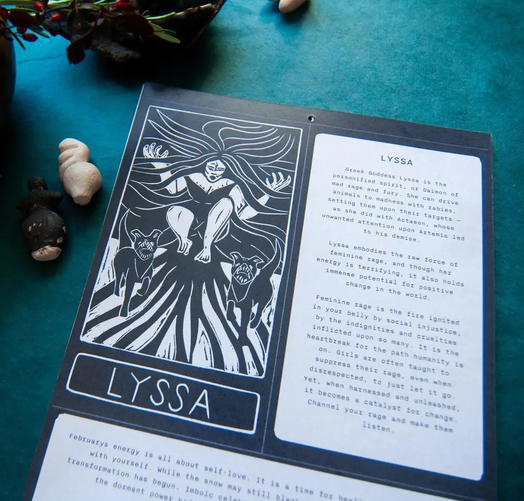 Sisters of Shadow 2027 Dark Goddess Calendar