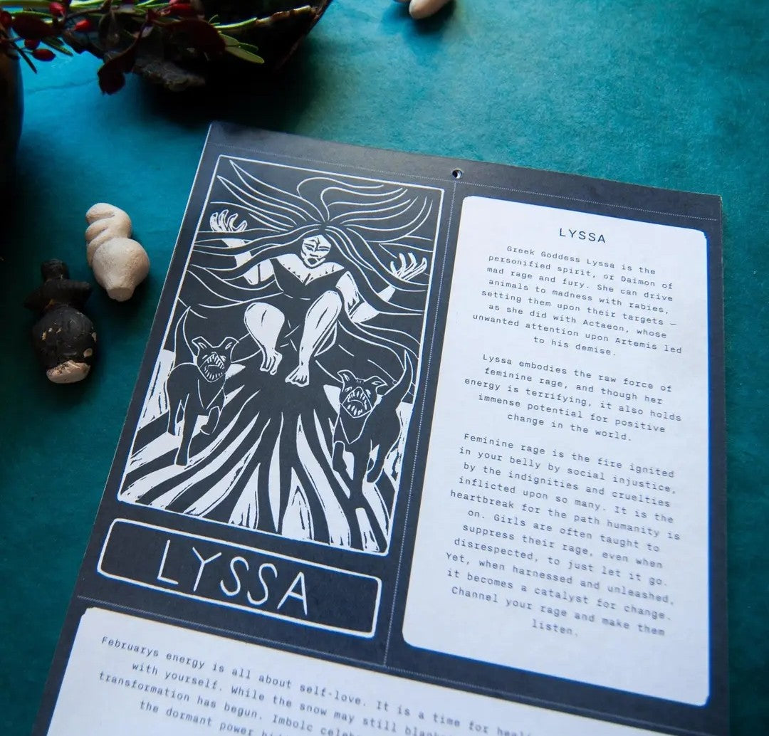 Sisters of Shadow 2027 Dark Goddess Calendar