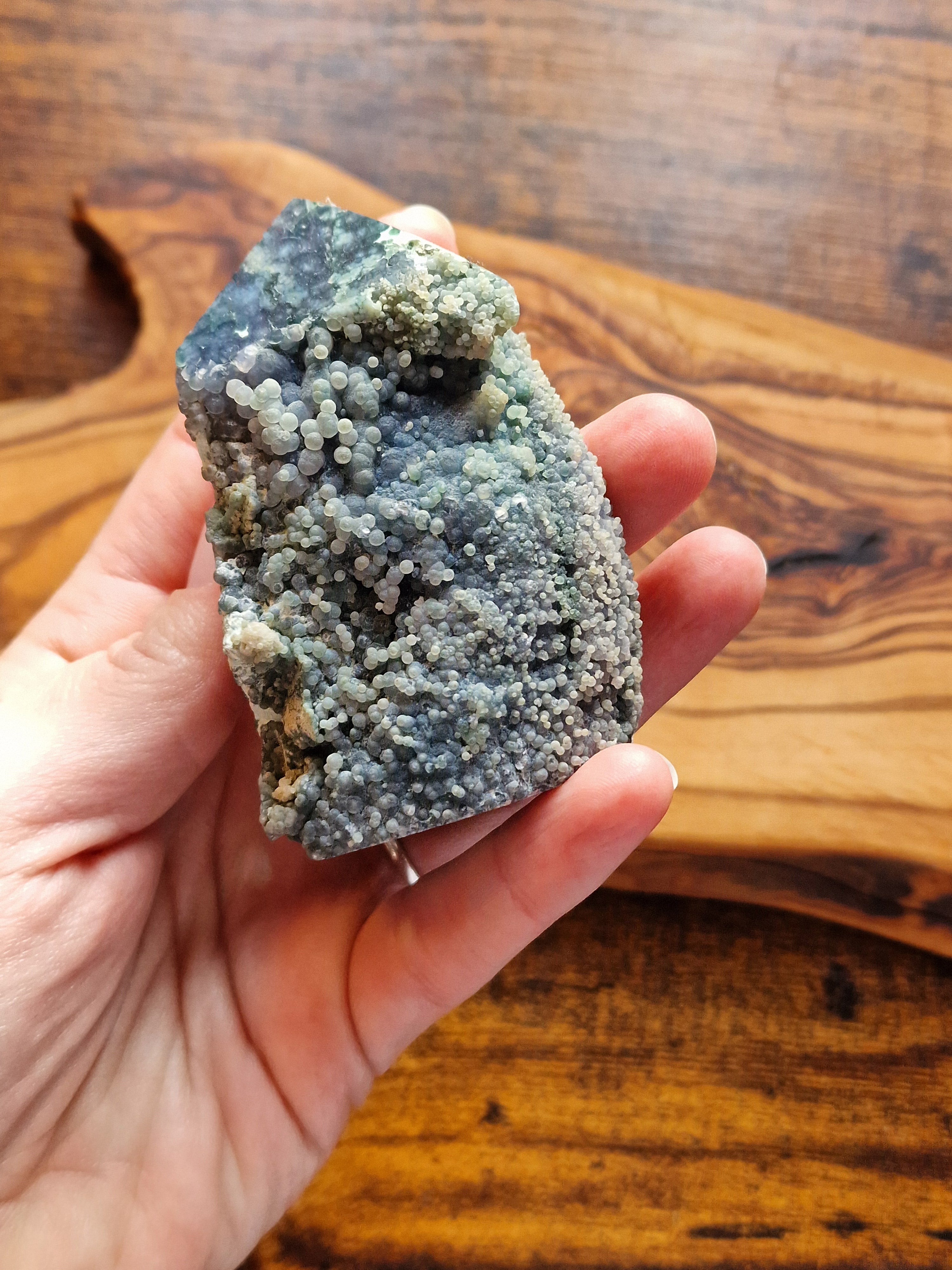 Grape Agate Druzy Tower