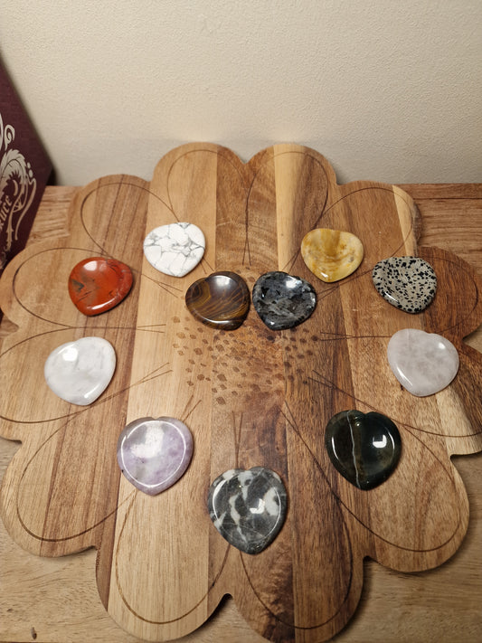 Heart Worry Stones
