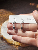 925 Silver Lily Earrings