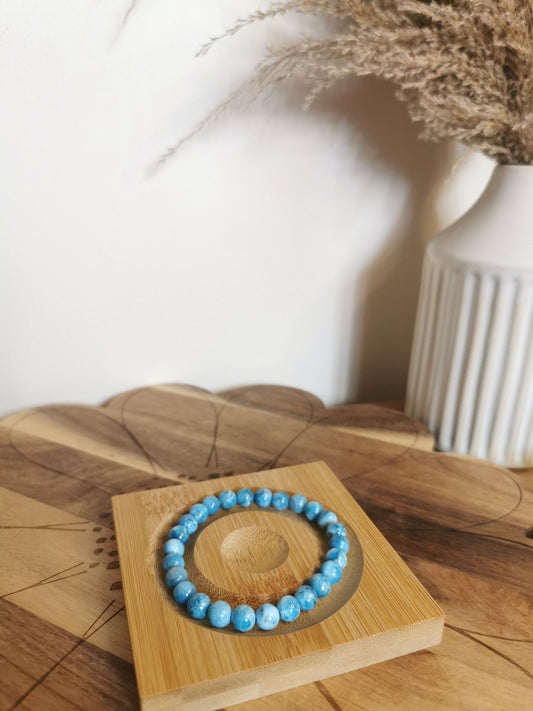 Blue Apatite Bracelet – 8mm