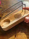 Wooden Smudge Bundle Burner