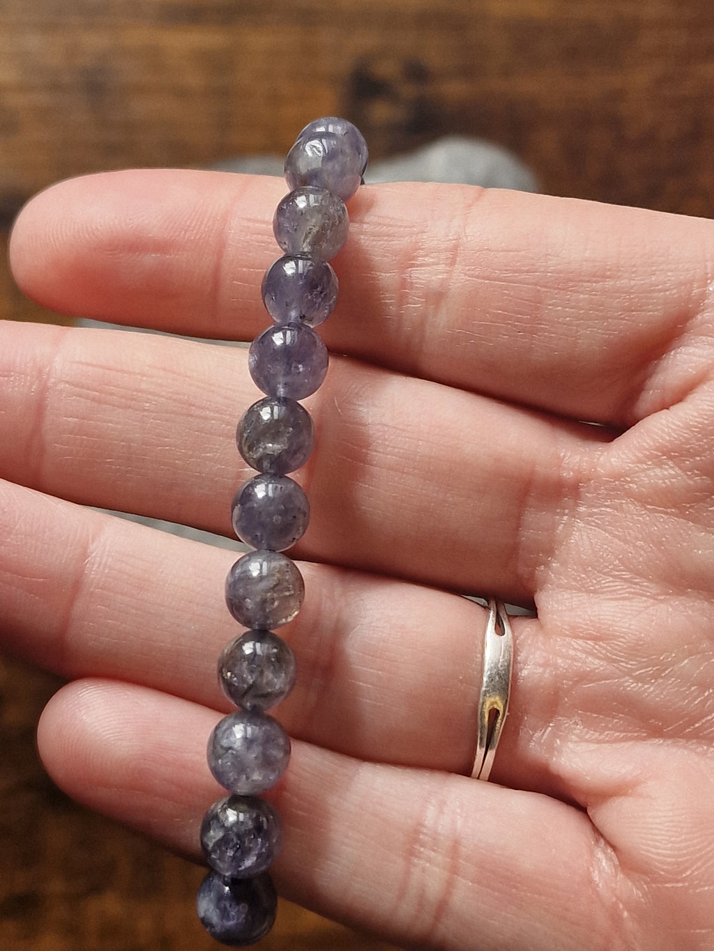 Iolite Bracelet ~ 8mm