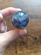 Rainbow Fluorite Sphere
