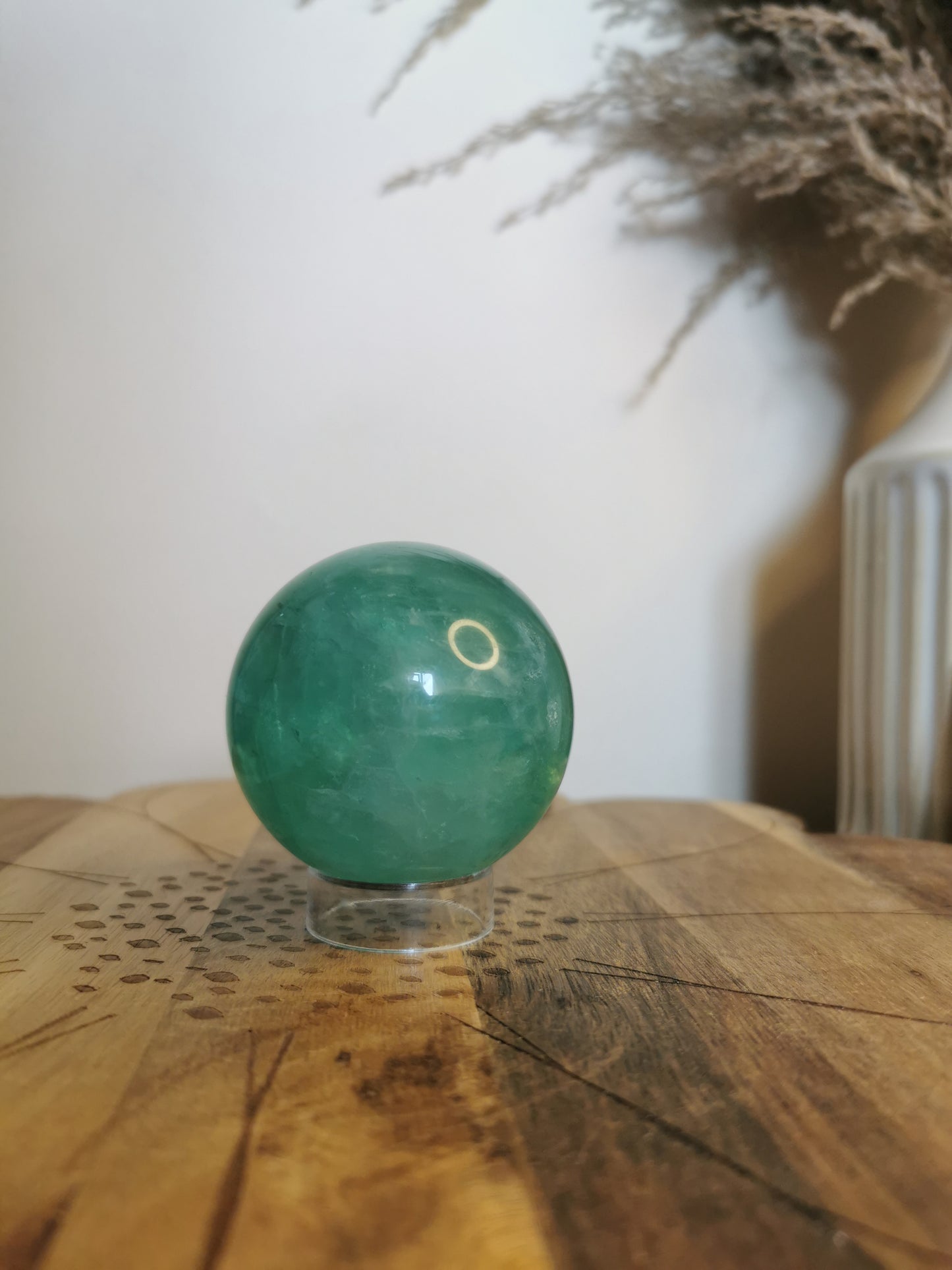 Green Fluorite Sphere✨️