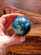 Phoenix Turquoise with Hematite Sphere