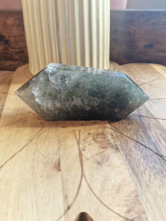 Garden Quartz Double Terminated Point