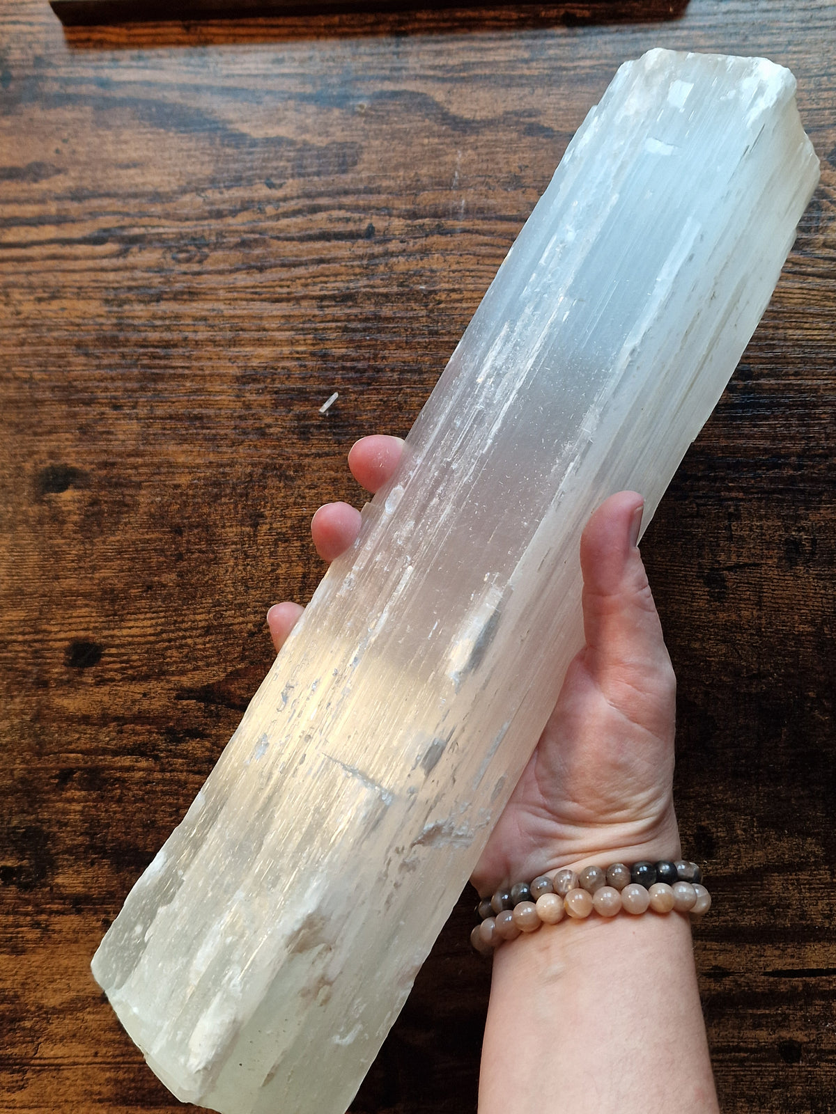 Extra Large Selenite Log • 2.46kg