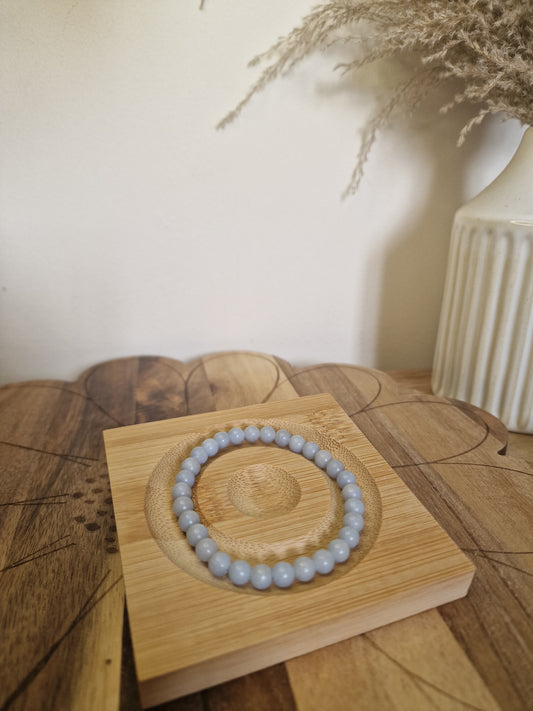 Angelite Bracelet 6mm