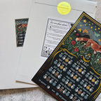 2027 Moon Calendar A4 Print
