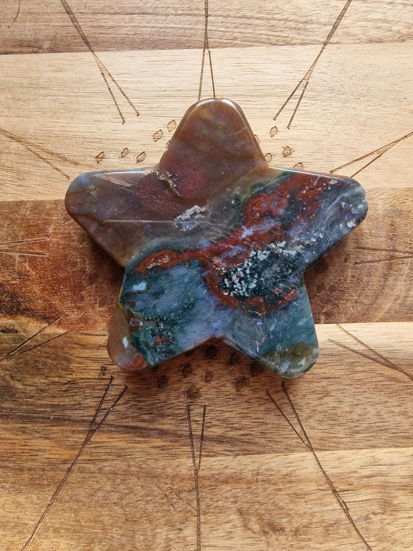 Moss Agate Stars 🌿✨ (Choose your own)