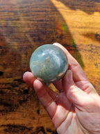 Blue Onyx Crystal Sphere