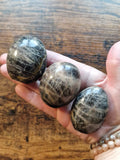 Mini Black Moonstone Freeforms • Intuitively chosen