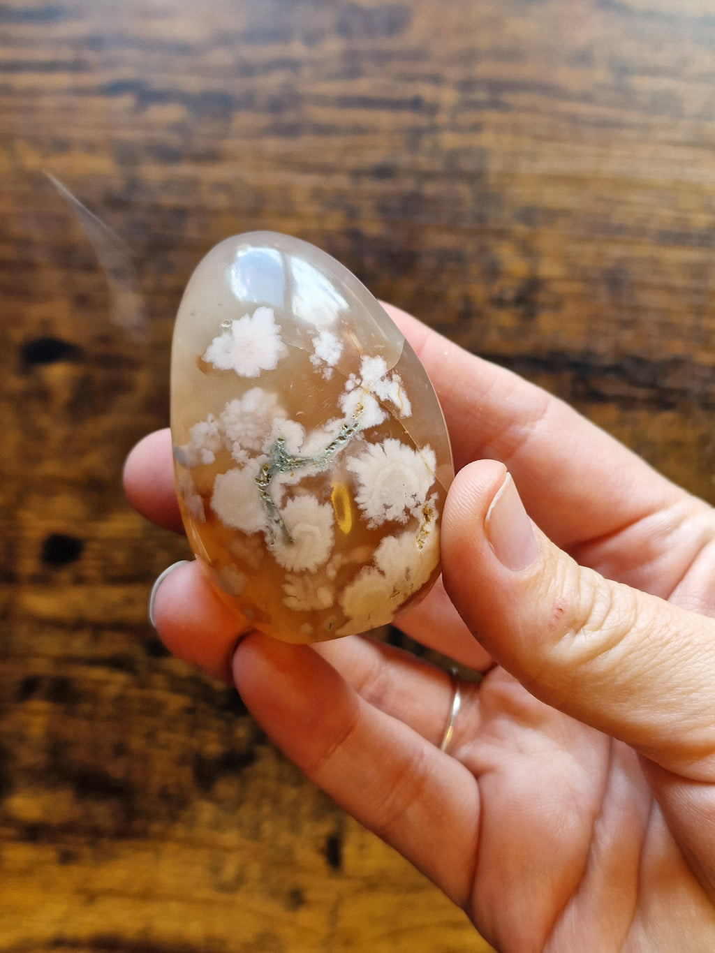 Small Flower Agate Freeform