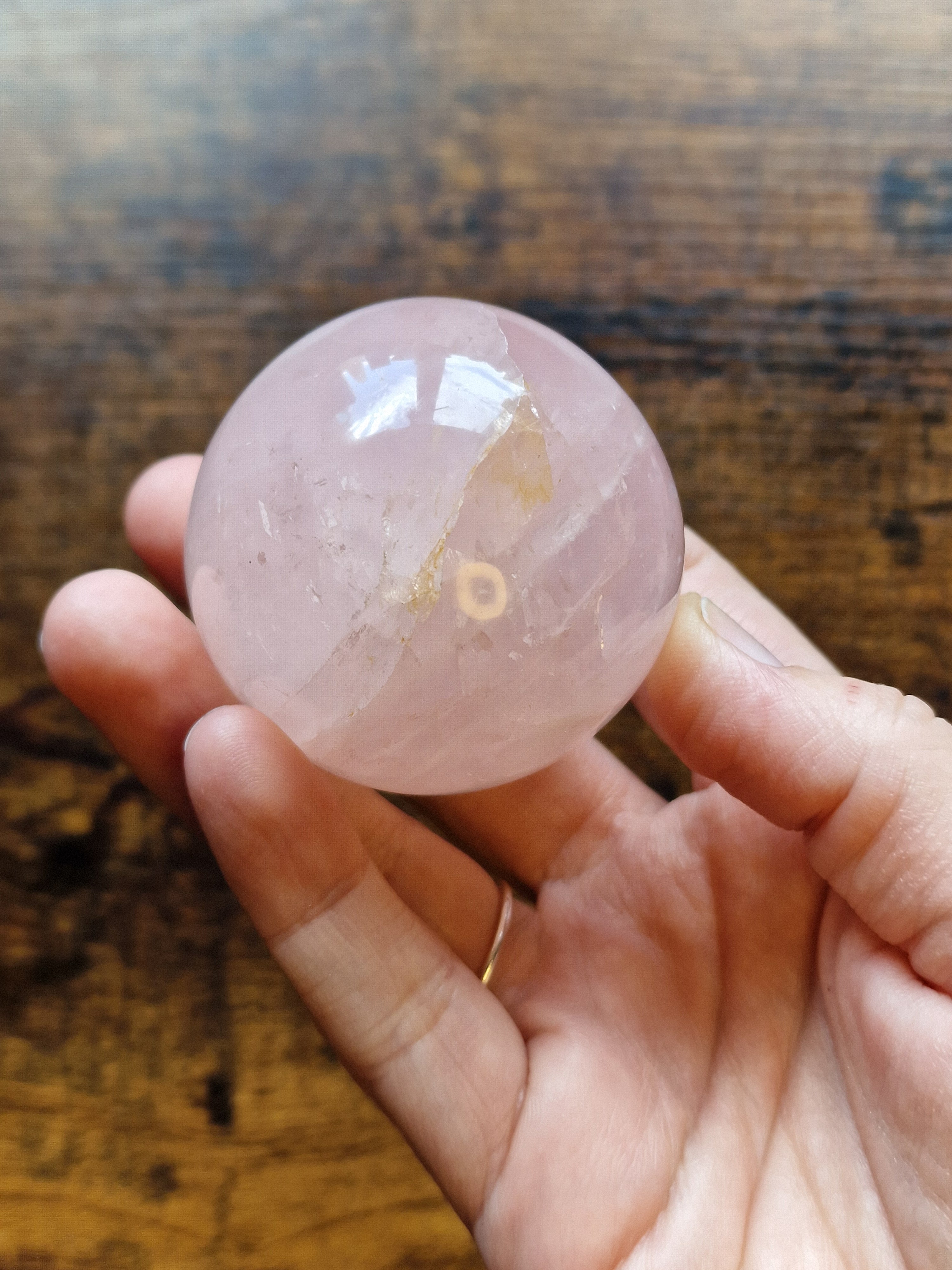 Rose Quartz Spheres