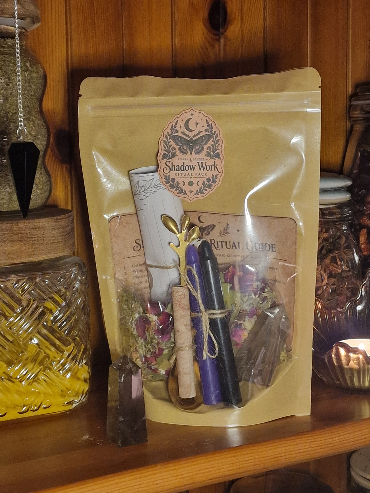 Shadow Work Ritual Pack | Reflection & Release Ritual Kit
