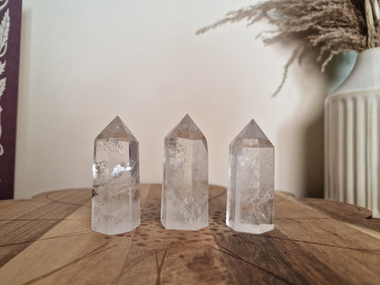 Clear Quartz Tower (Intuitively chosen)