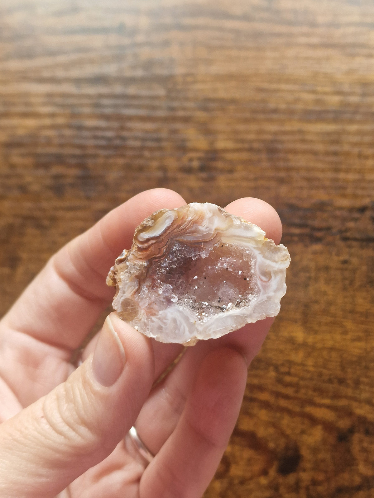 Druzy Agate Geode
