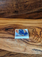 Azurite Crystal in Display Case