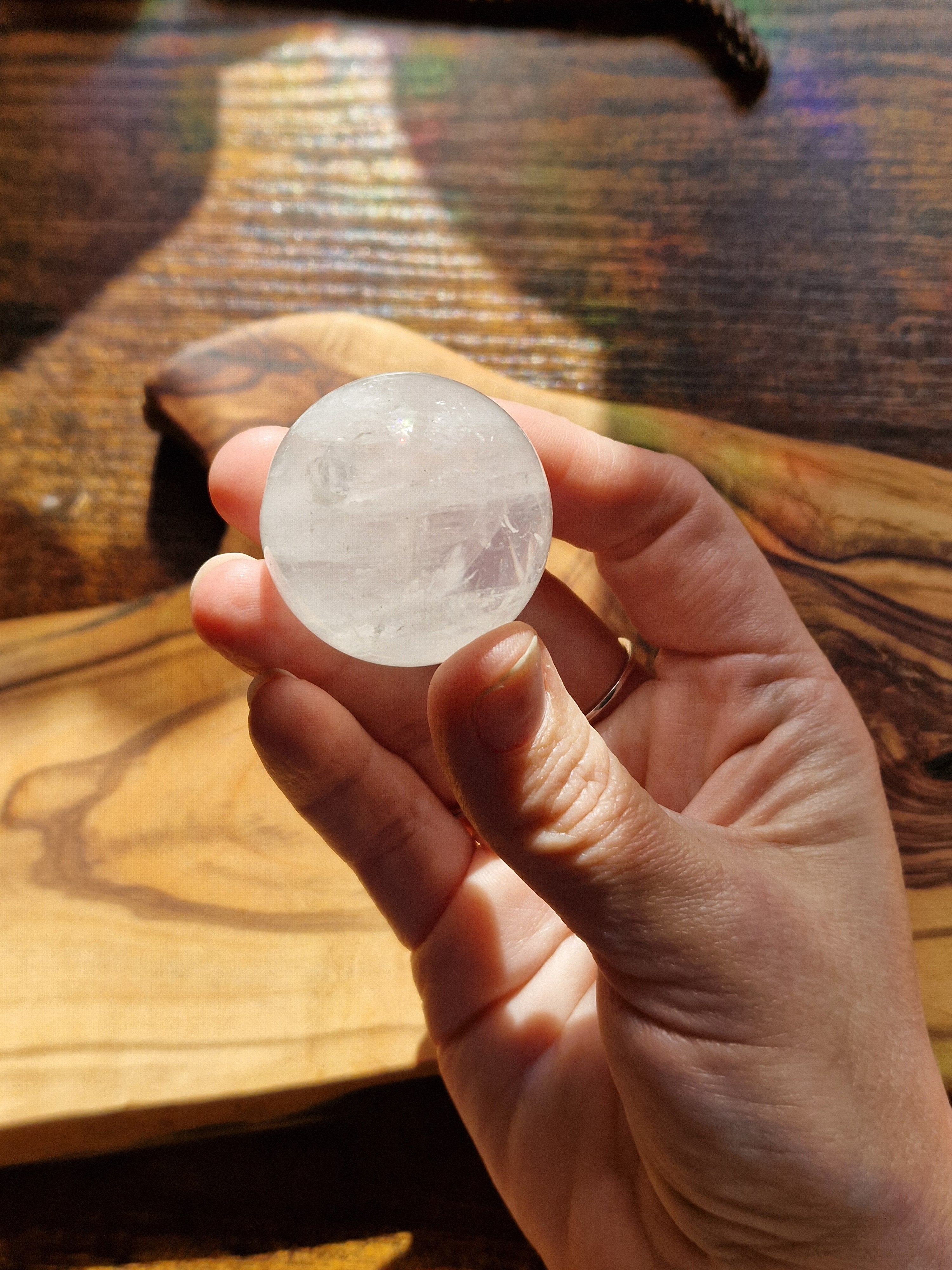 Clear Quartz Sphere