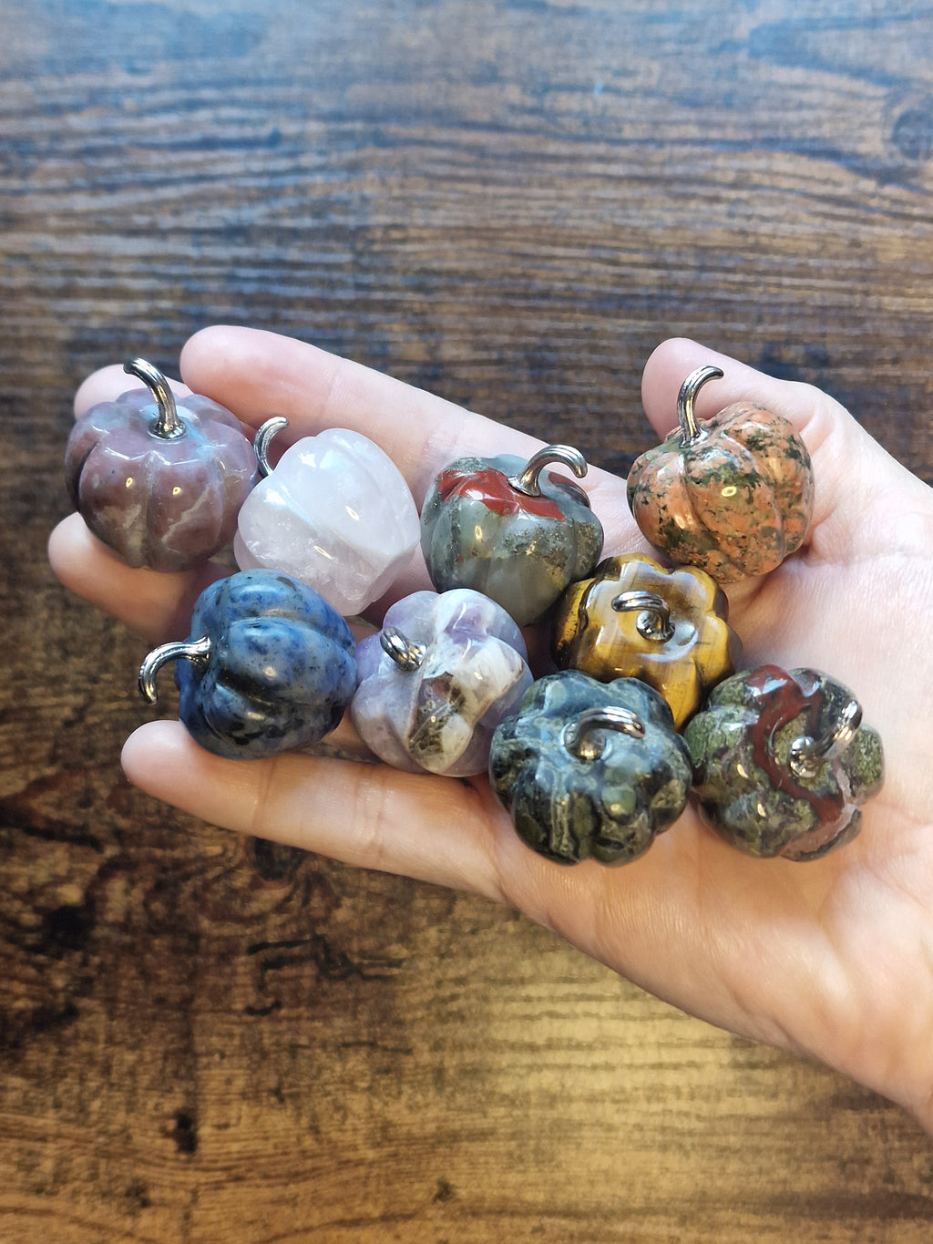 Crystal Pumpkin Carvings | Choose Your Stone