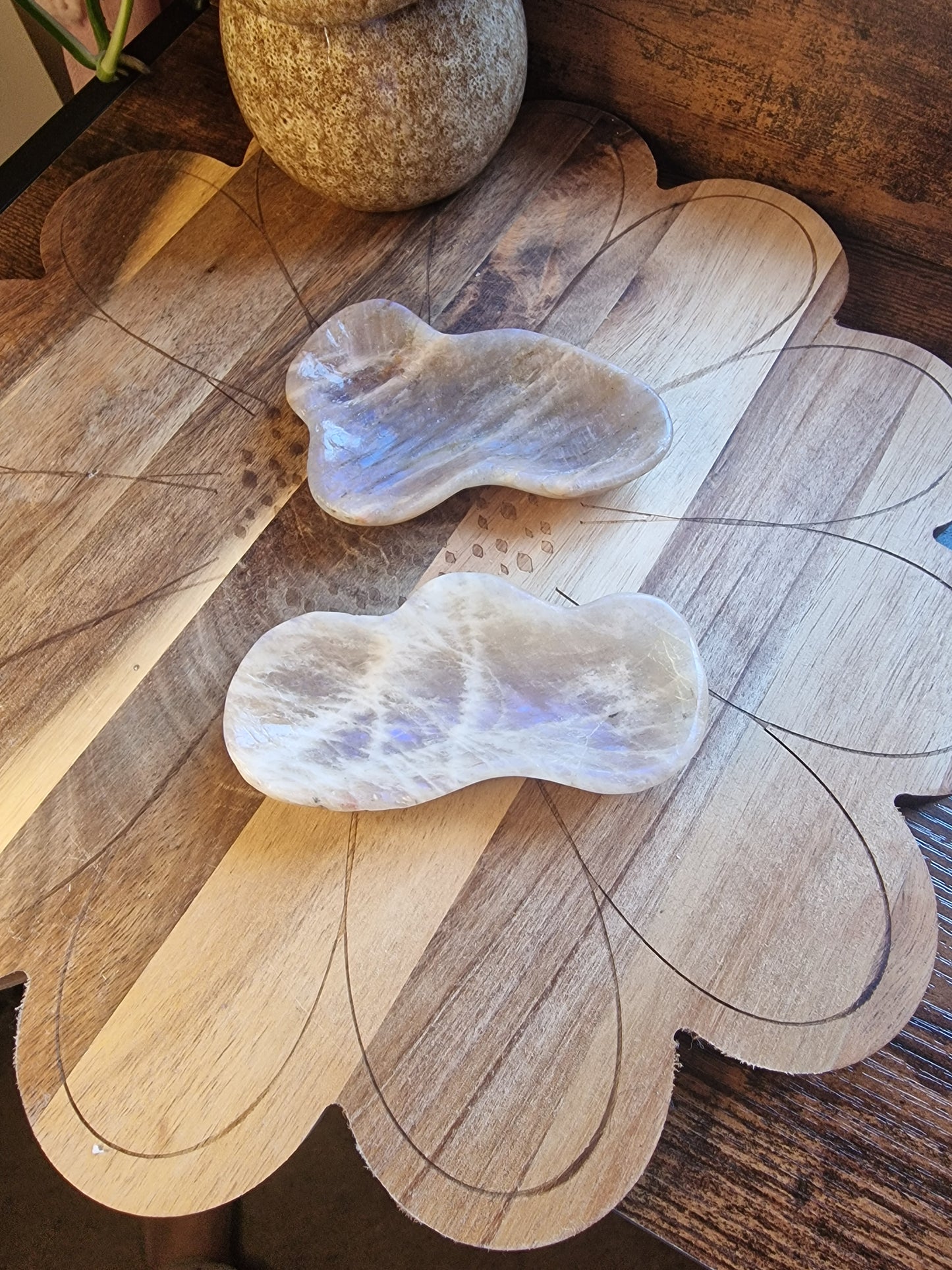 Moonstone Trinket Dishes