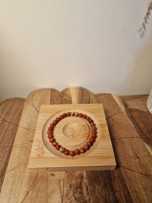 Red Jasper 6mm Bracelet