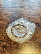 Tourmalinated Quartz Bracelet ~ 6mm