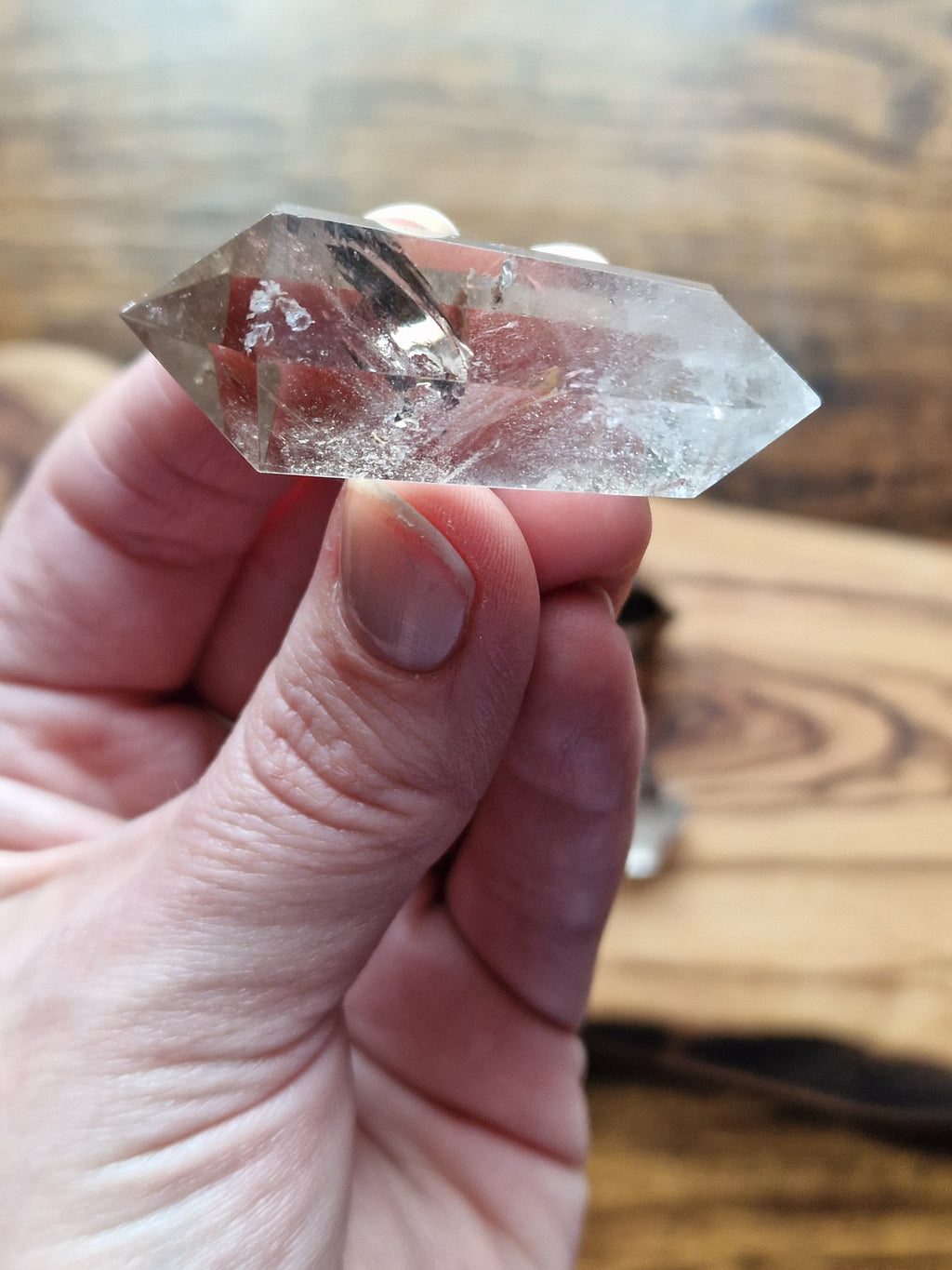 Smoky Quartz Double Terminated Points