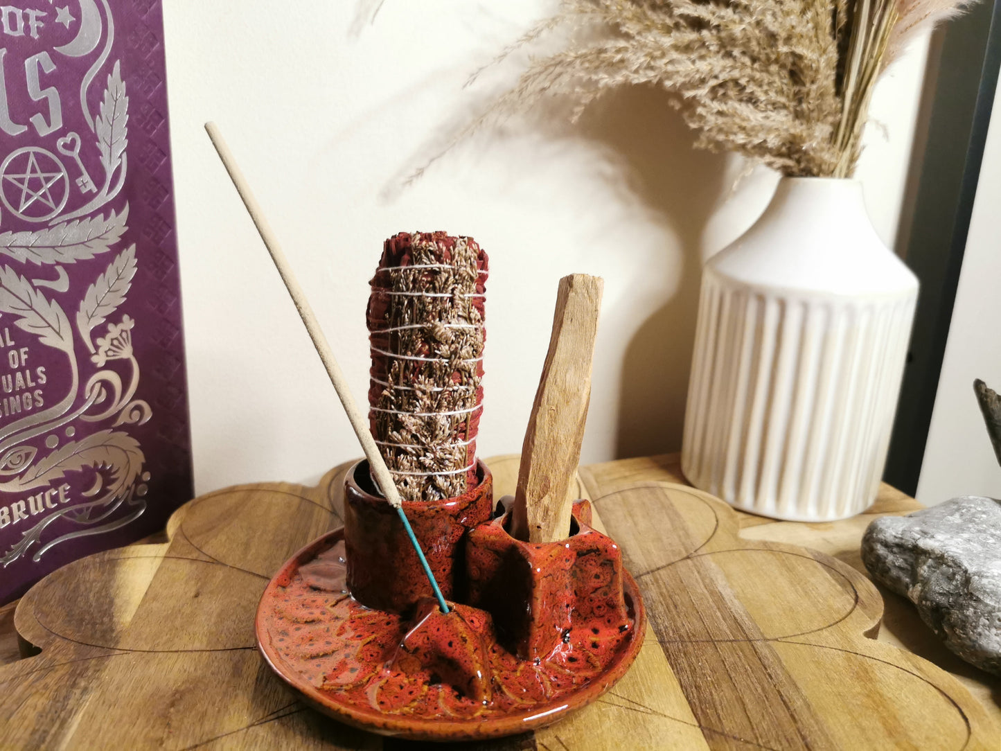 Ceramic Smudge & Incense Holders ✨