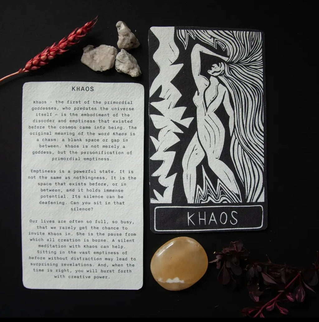 Oracle Altar Cards • Goddesses & Mythic Figures