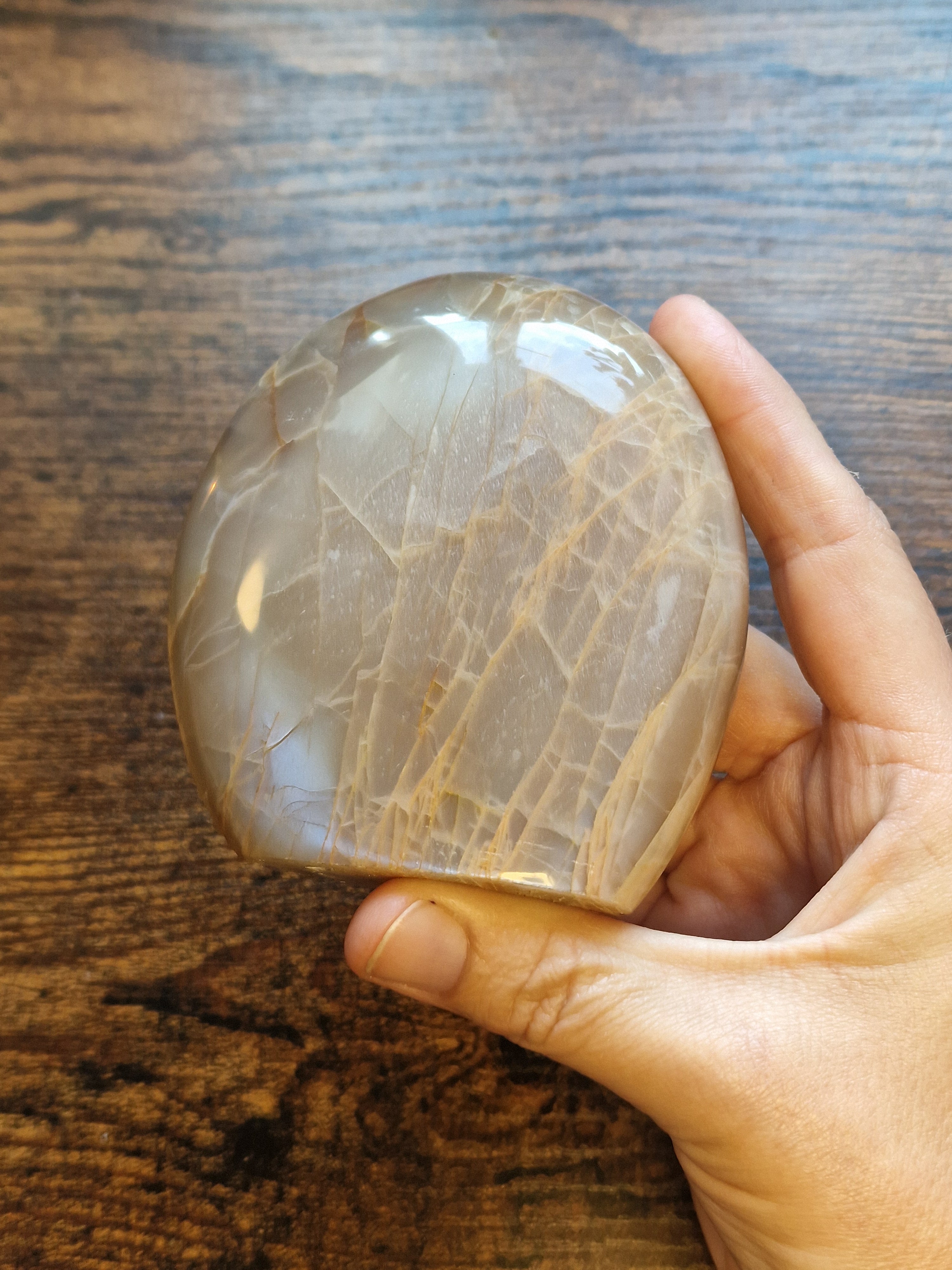 Peach Moonstone Freeform