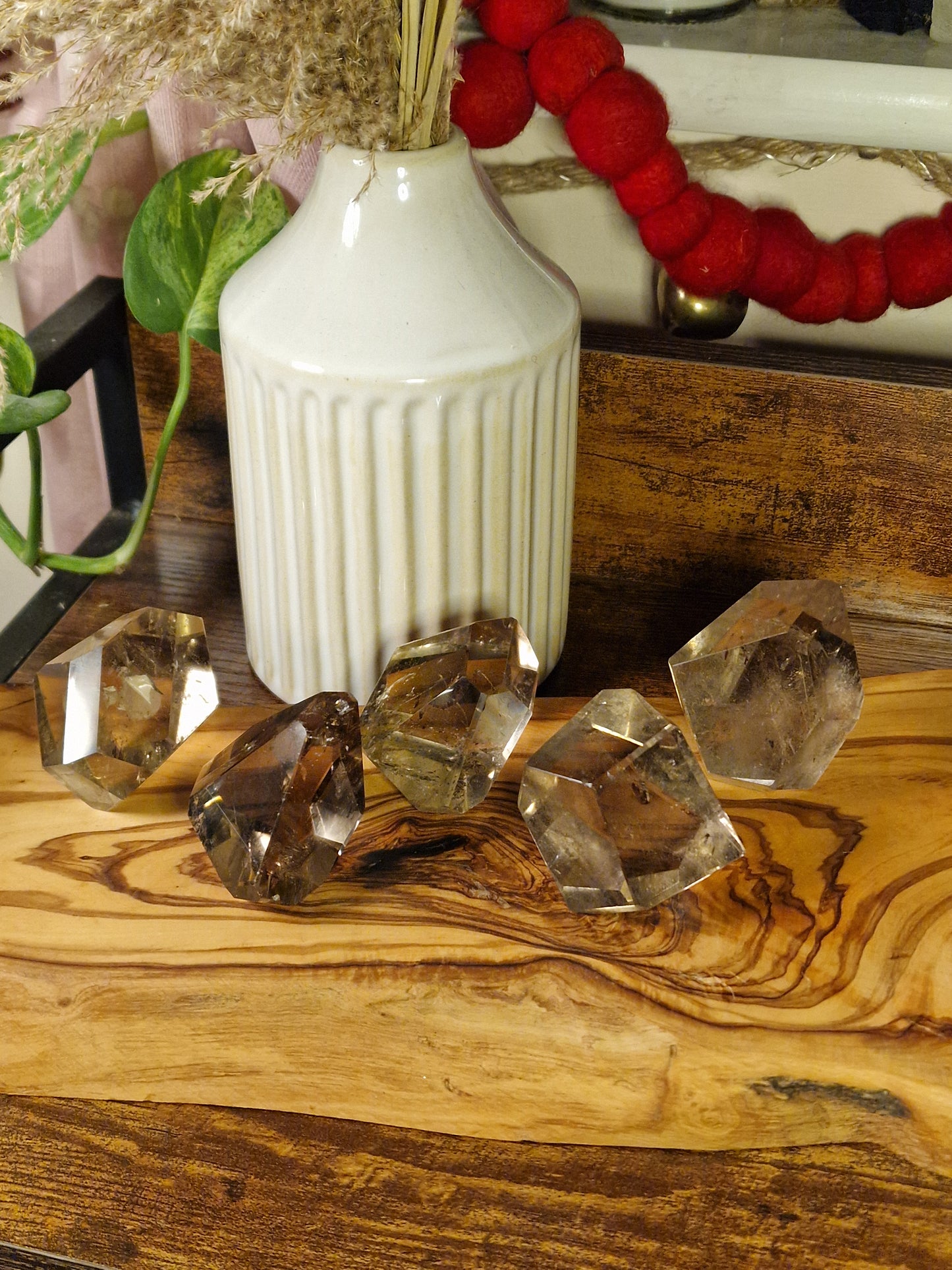 Smoky Quartz Freeforms ~ Intuitively Chosen