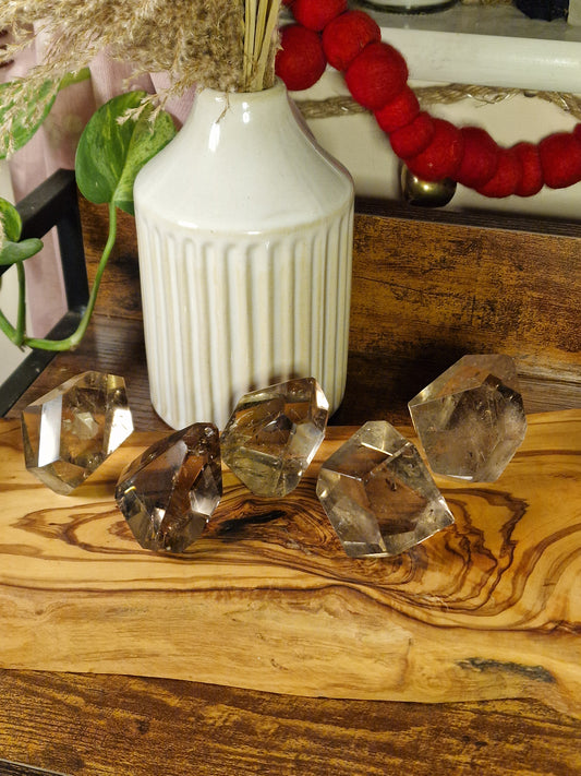 Smoky Quartz Freeforms ~ Intuitively Chosen
