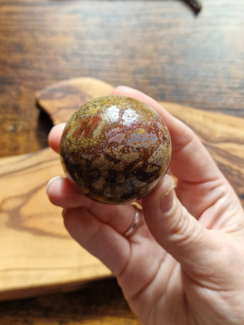Ocean Jasper Sphere