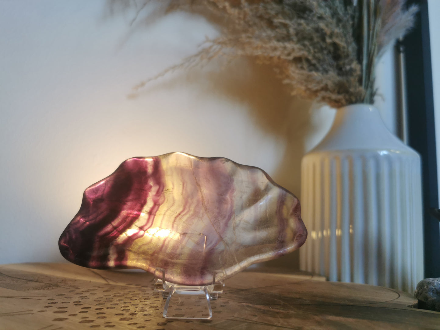 Fluorite shell dish🐚