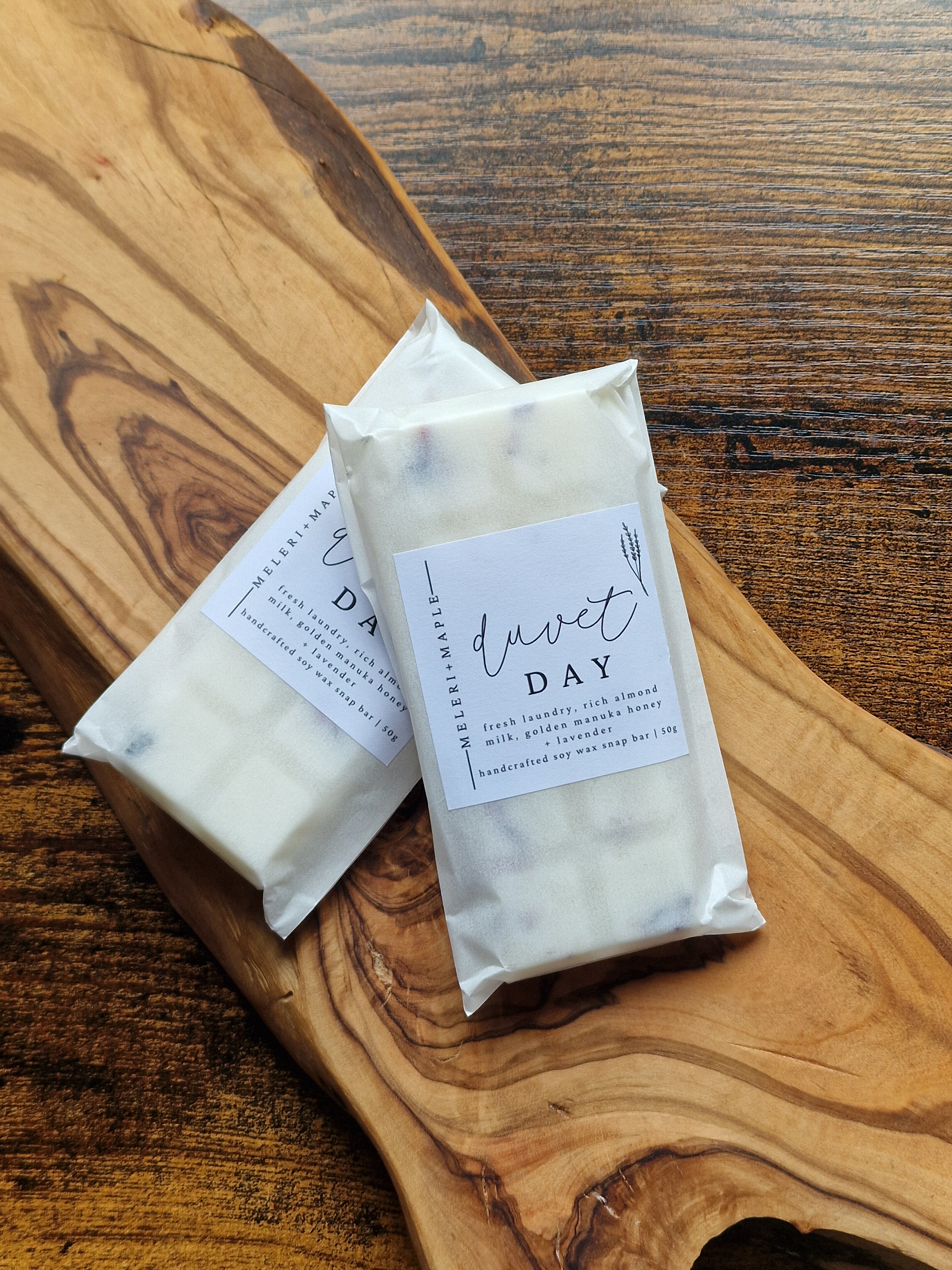 Duvet Day Wax Melt Snap Bar