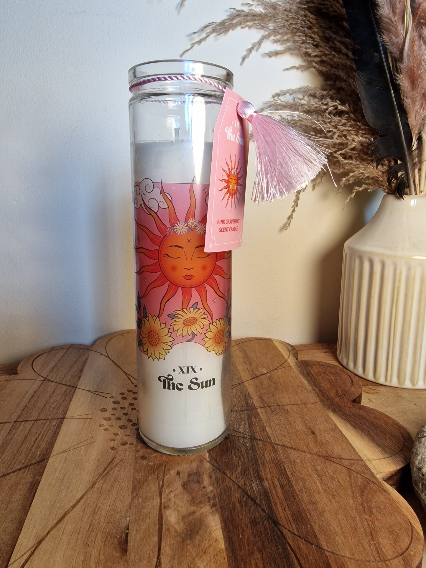 Tall Jar Candles – Various Scents & Designs