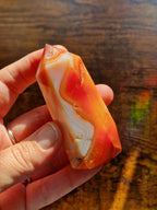 Pink Carnelian Agate Crystal Towers