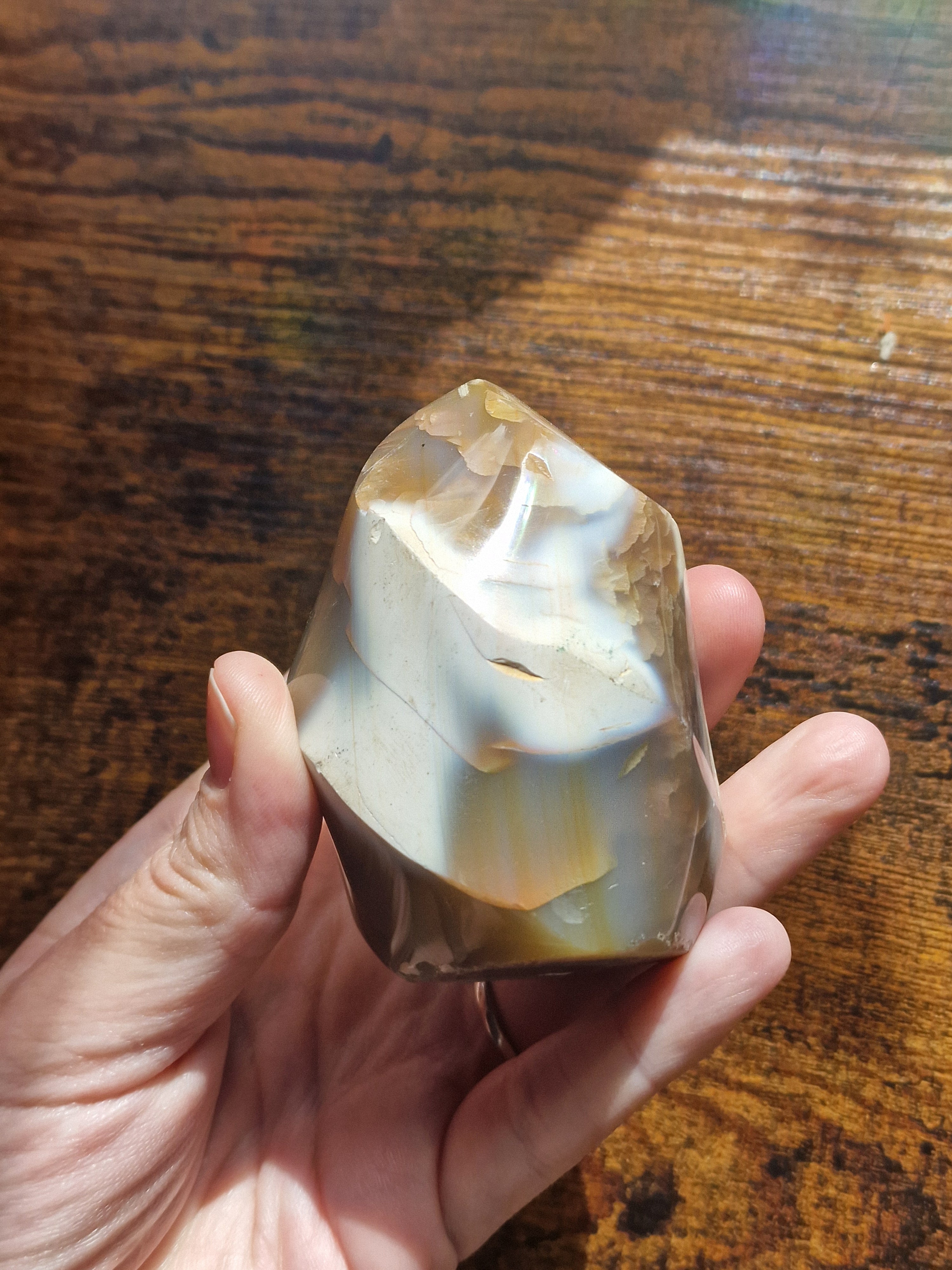 Orca Agate Flame
