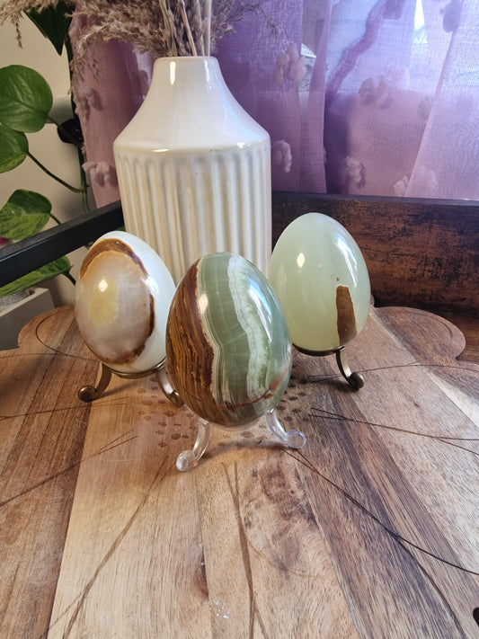 Onyx / Banded Calcite Egg