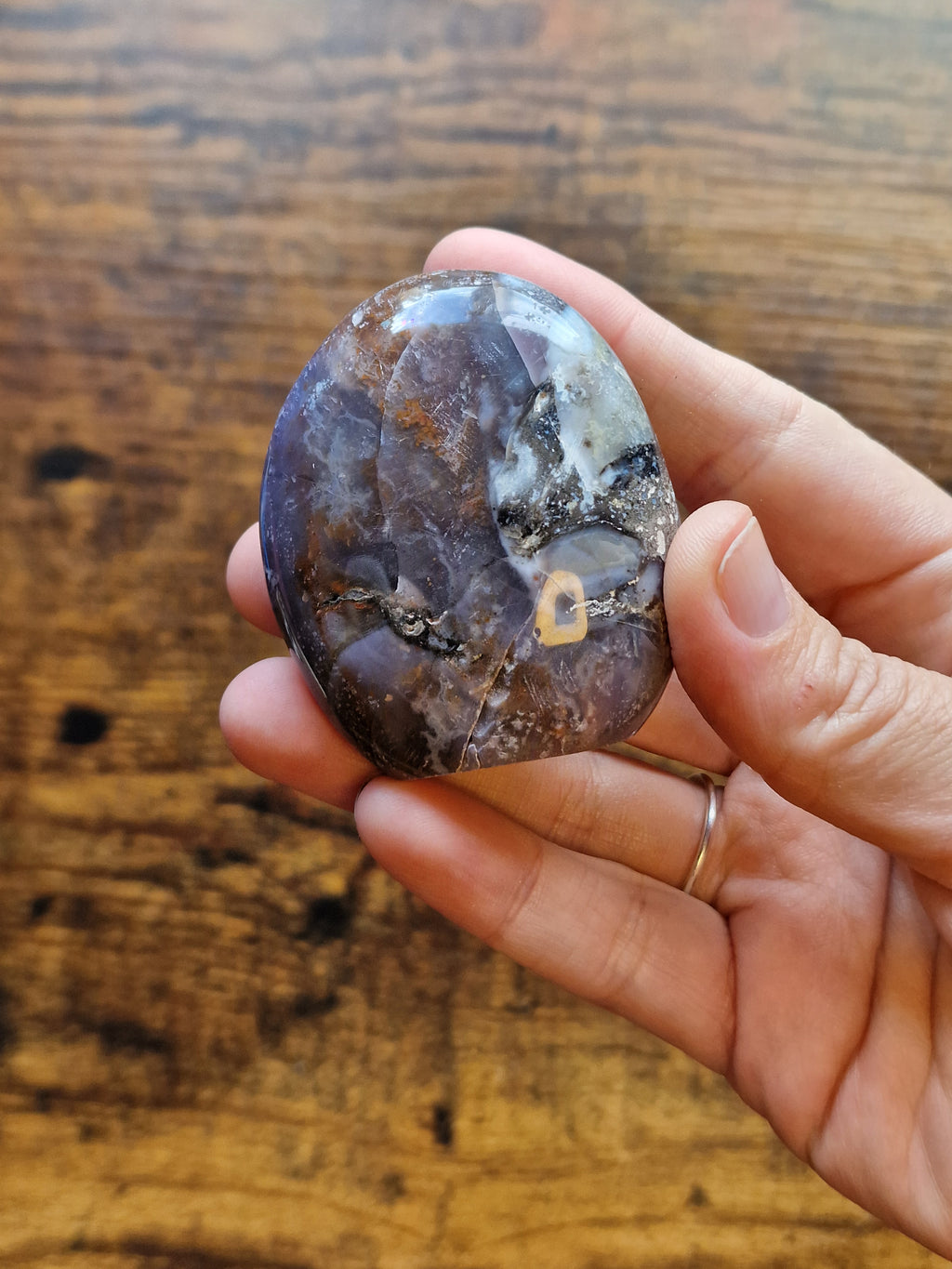Violet Agate Freeform