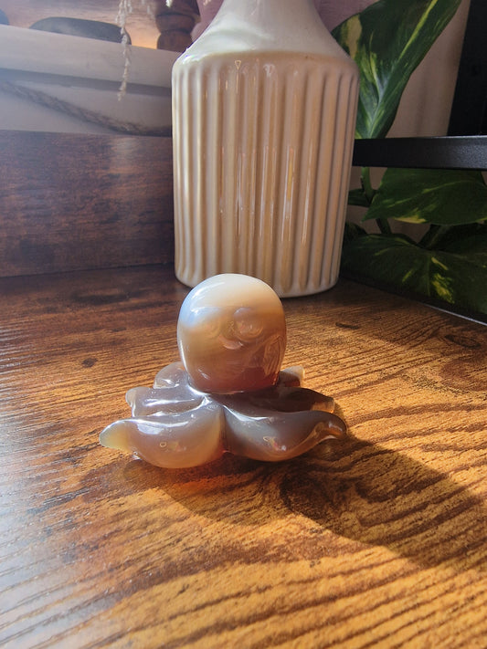 Banded Agate Octopus (5~6cm)