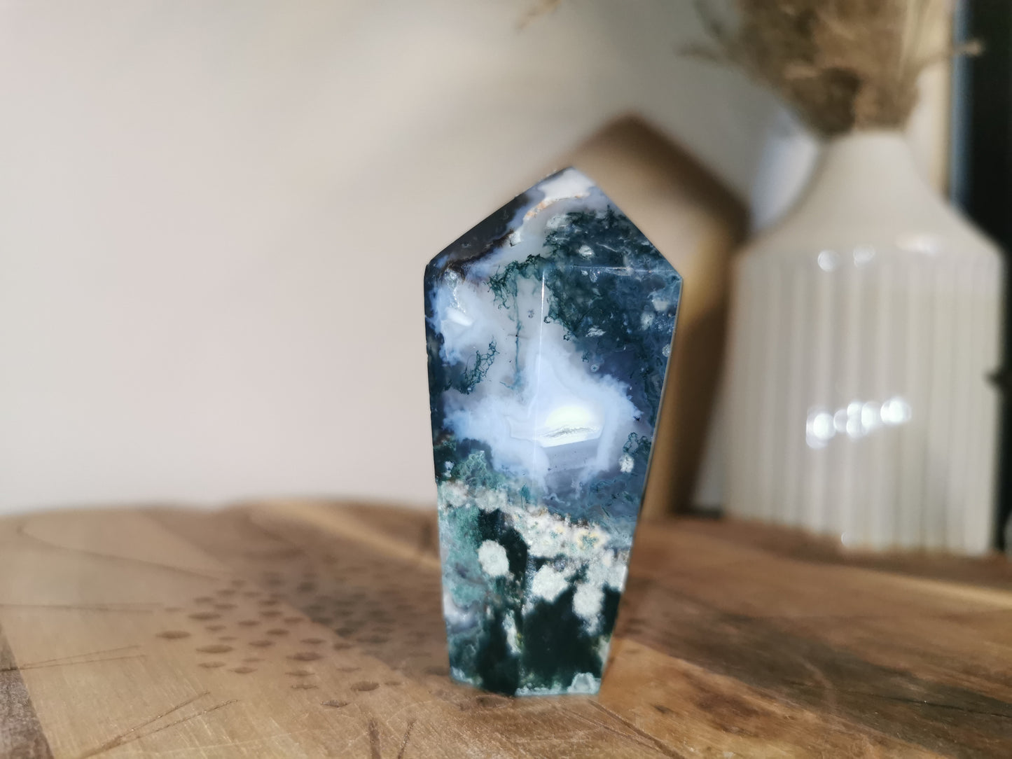 Moss Agate cupcake Towers - Choose your own