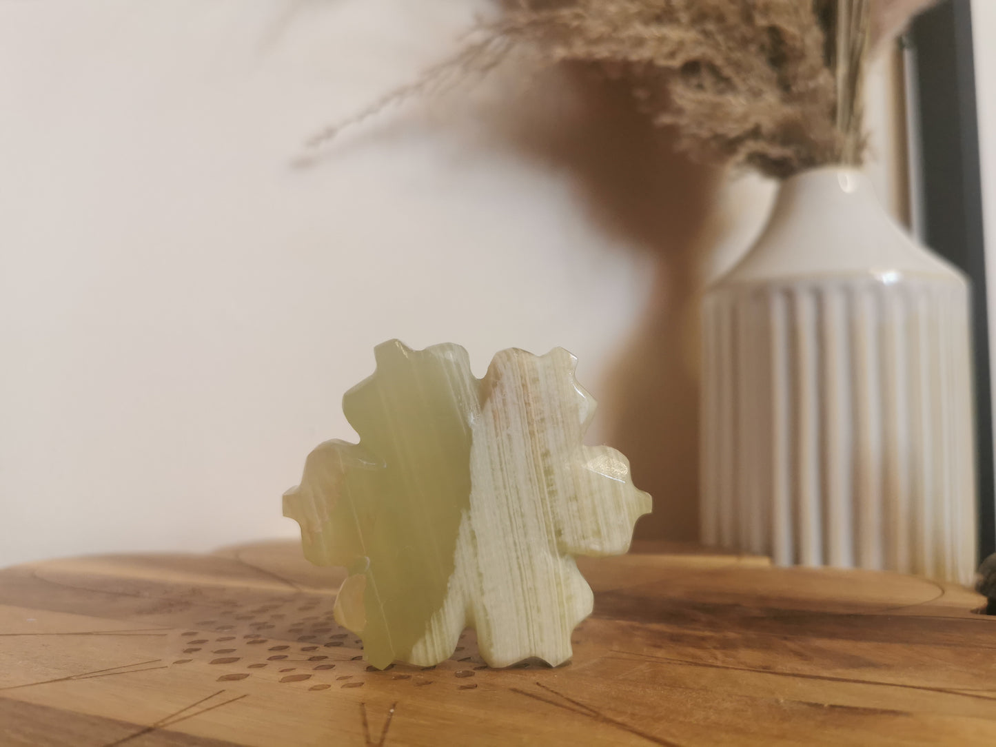 Green Onyx Leaf