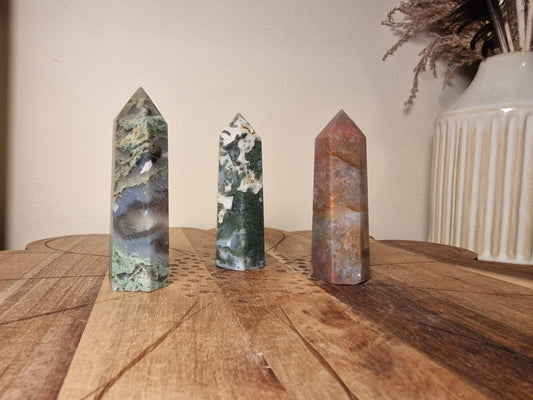 Moss Agate Towers