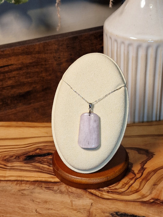 Kunzite 925silver pendant
