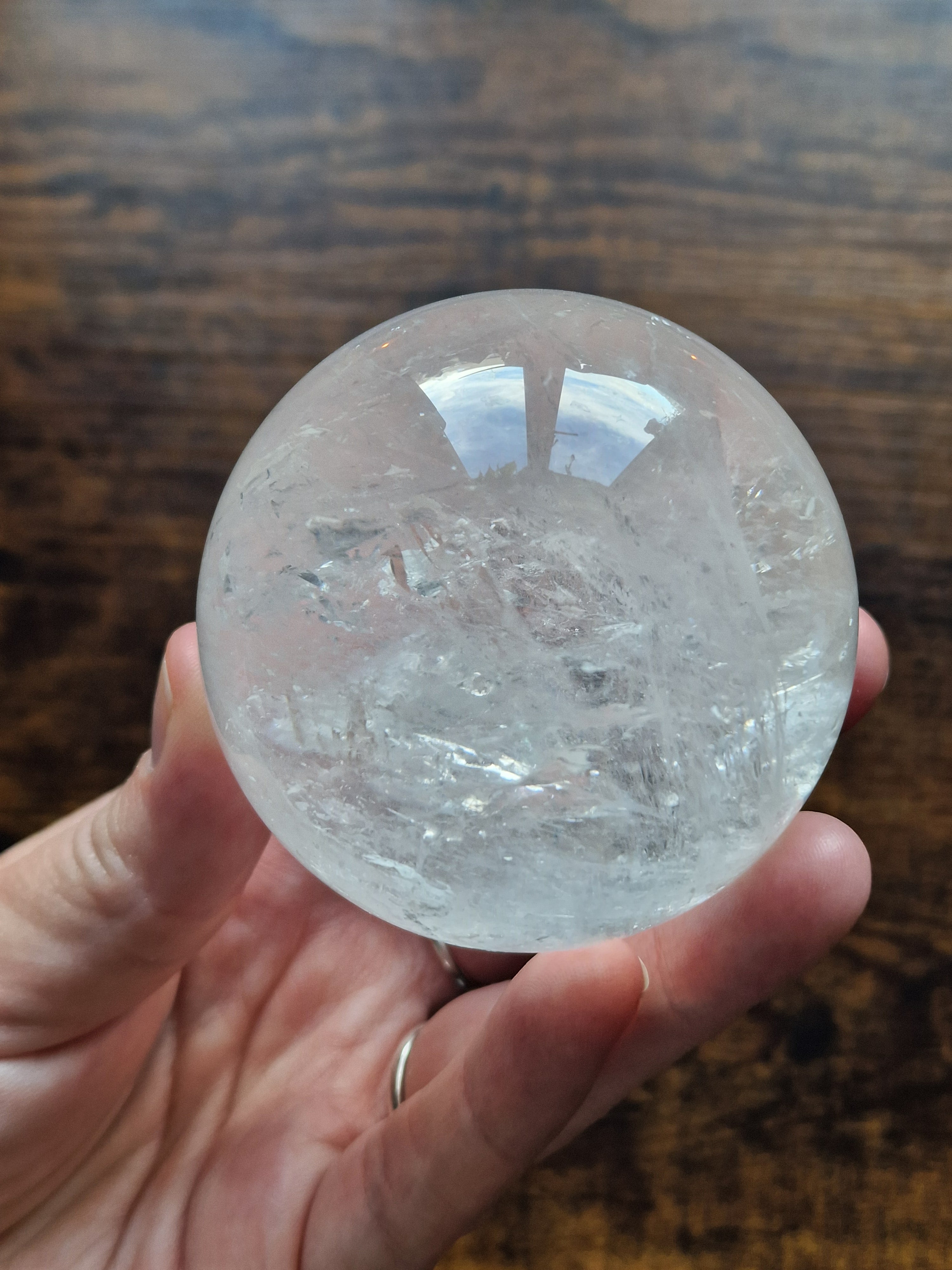 Clear Quartz Sphere